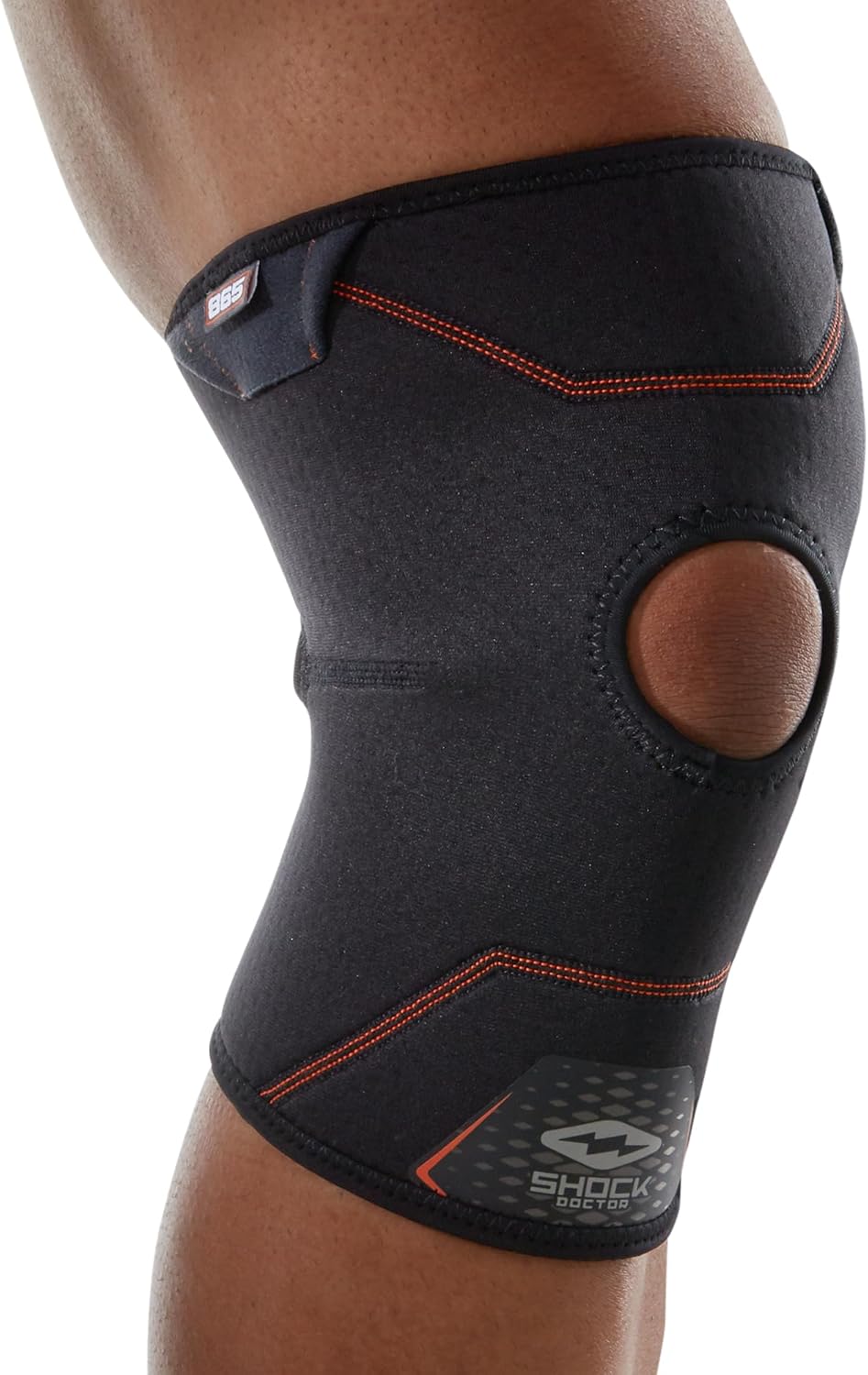Shock Doctor 865 Knee Compression Support Brace with Breathable Mesh, Moisture Wicking

