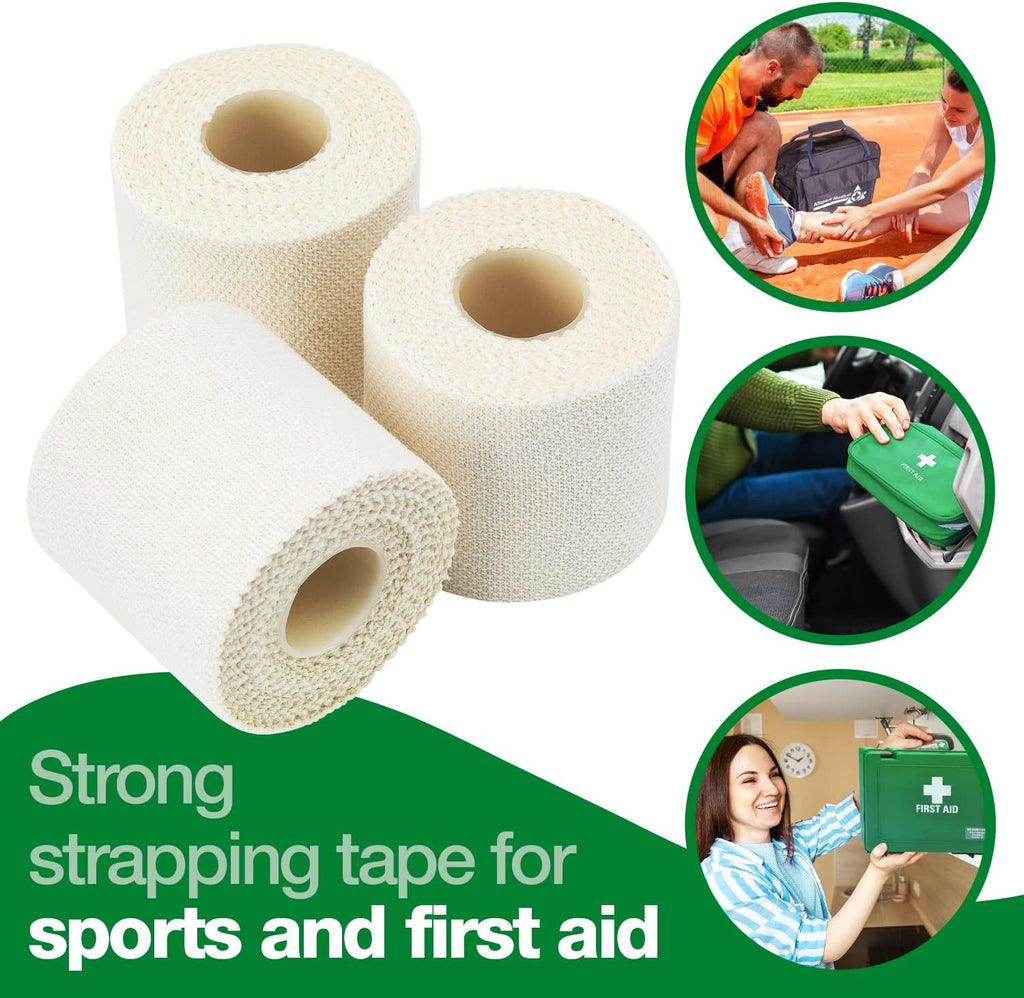 HypaBand EAB First Aid Tape with Zinc Oxide Adhesive for Sports Support

