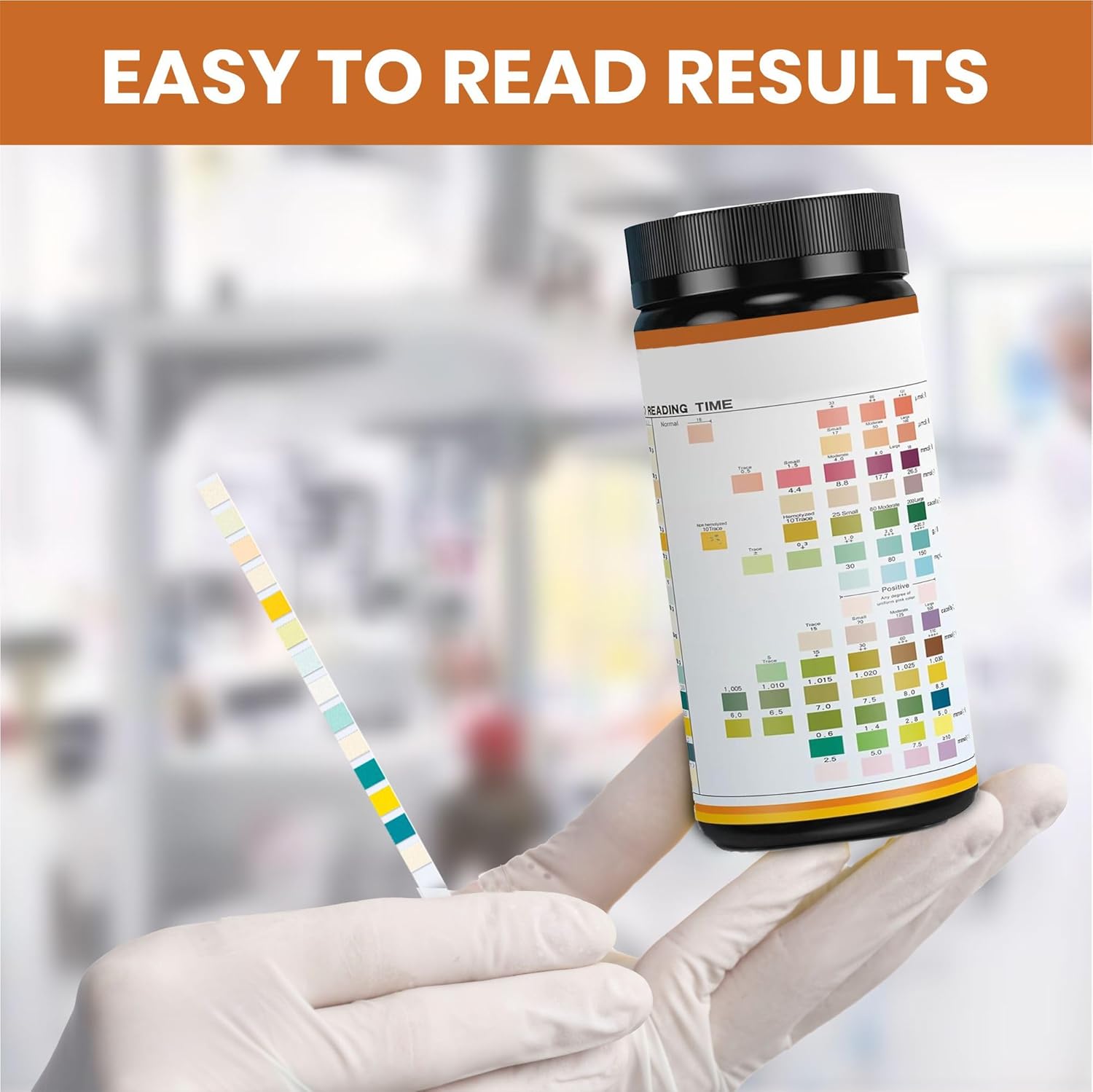 Urine Test Strips 13+ Panel, 150 Count Urinalysis Strips

