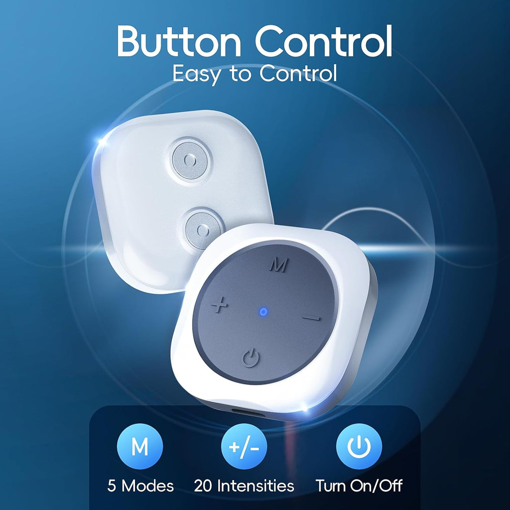 Comfytemp Wireless TENS Unit Muscle Stimulator for Pain Relief, App-Controlled

