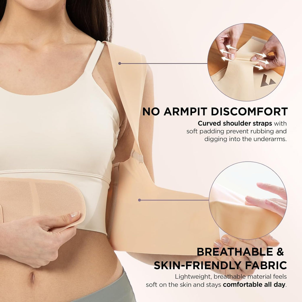 Vicorrect Adjustable Posture Corrector for Women, Upper Back Shoulder Neck Support

