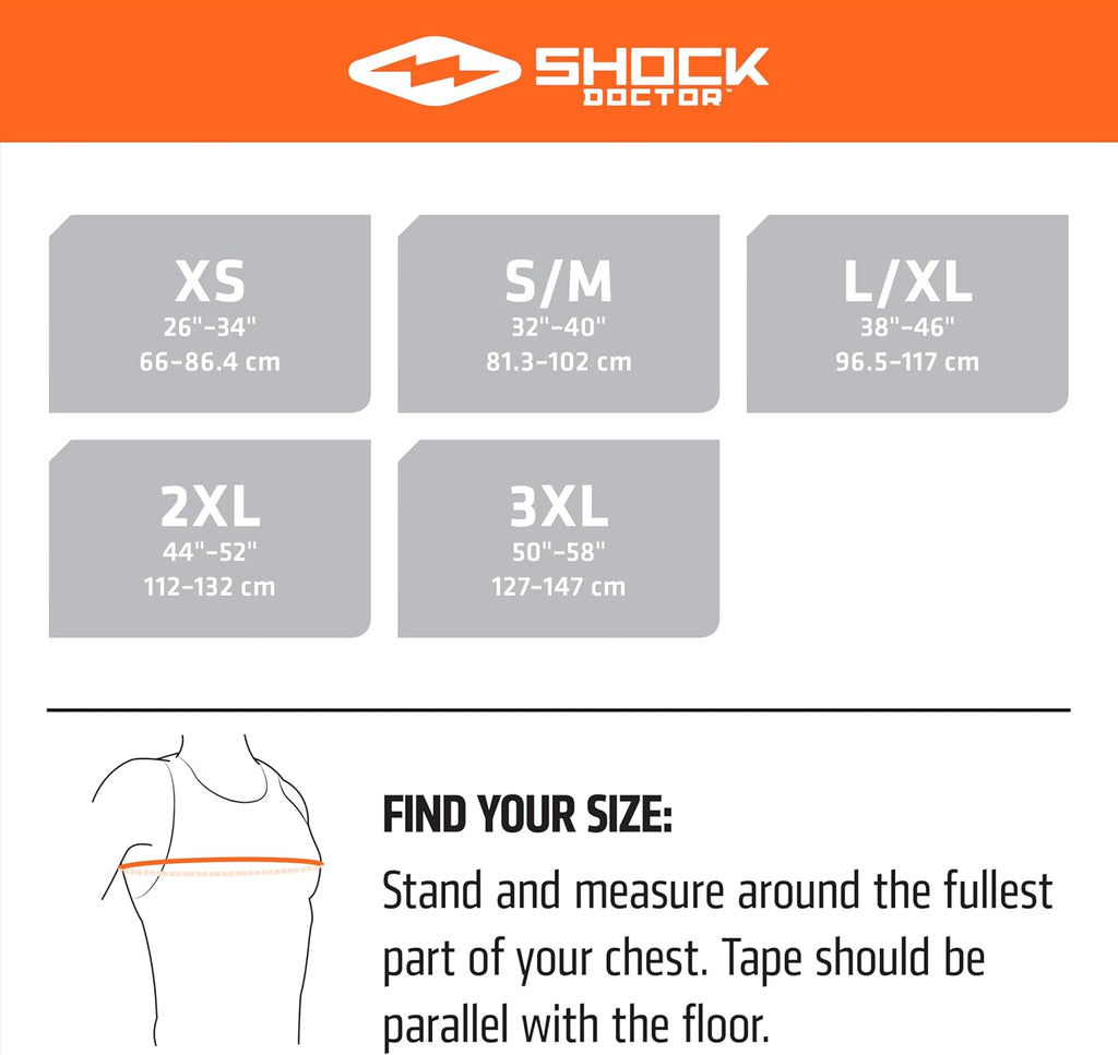 Shock Doctor Shoulder Brace for Men, Rotator Cuff and AC Sprain Support

