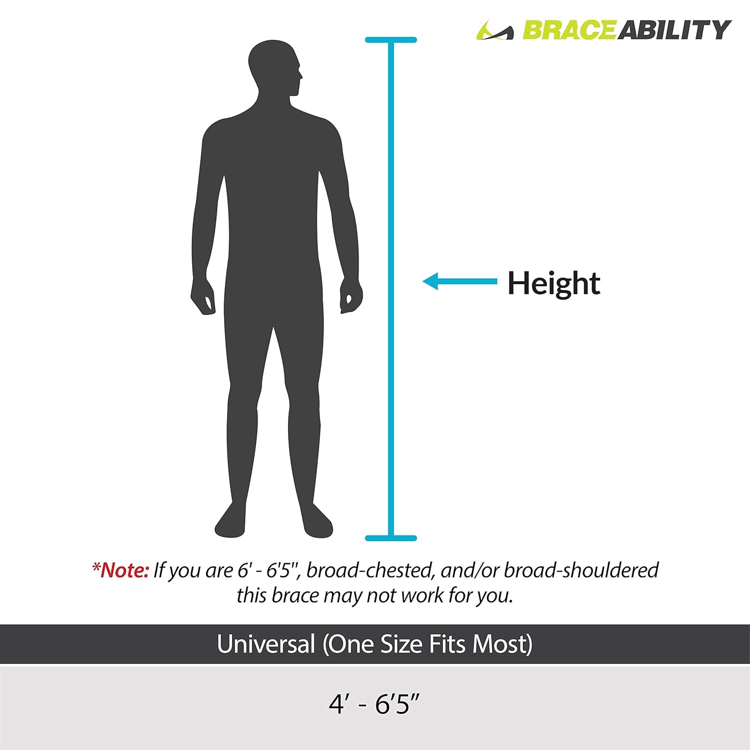 BraceAbility Waterproof Shoulder Sling with Arm Support for Clavicle and Rotator Injuries

