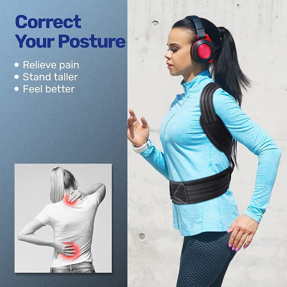 VOKKA Posture Corrector for Back Support

