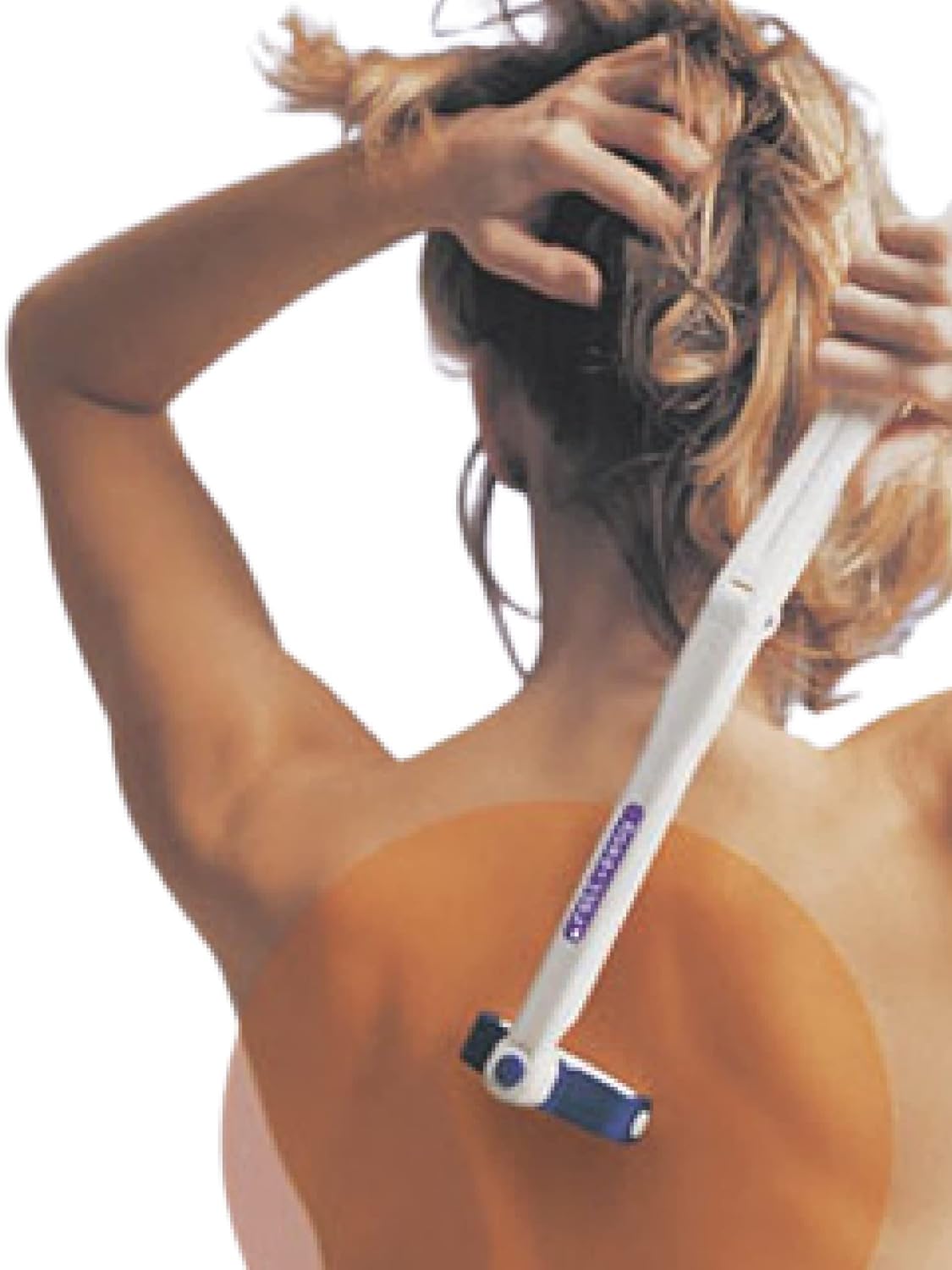 SP Ableware Roll Easy Lotion Applicator with Pivoting Handle and Massage Rollers

