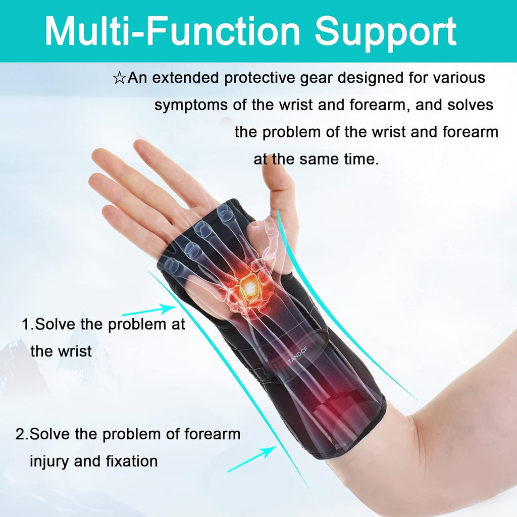 bestlife Reversible Neoprene Wrist Brace with Removable Splints for Carpal Tunnel

