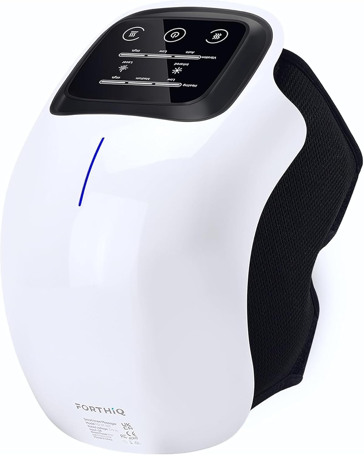 FORTHiQ Knee Massager with Heat and Red Light Therapy, Cordless Rechargeable


