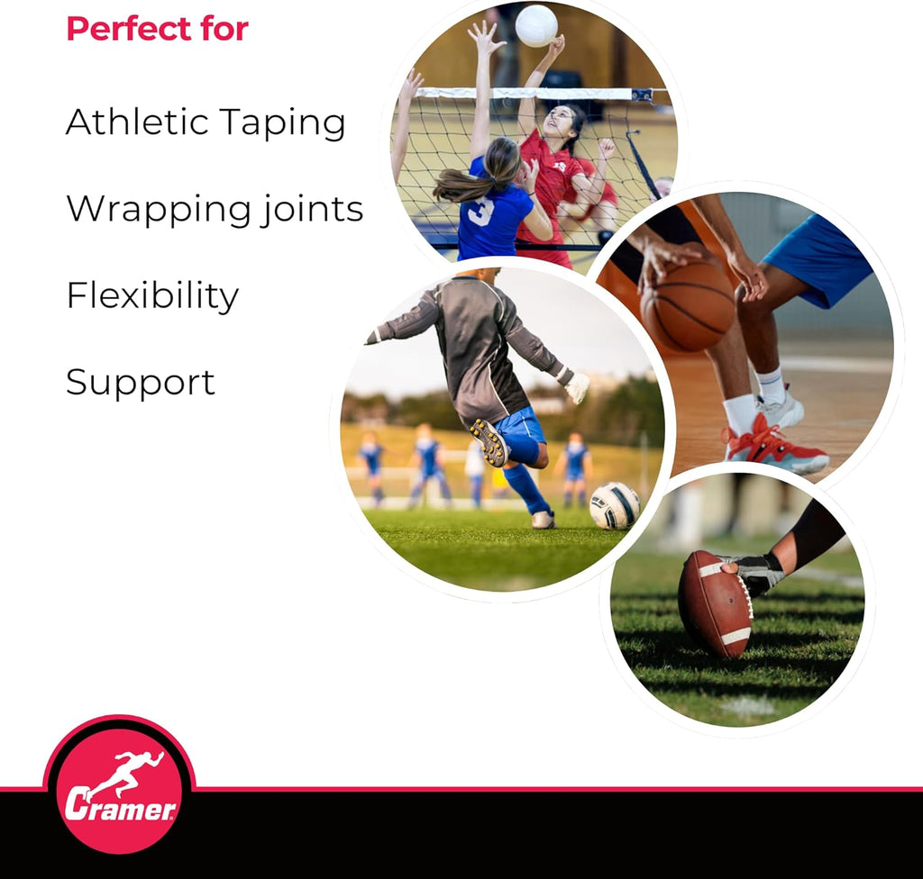 Cramer Tape Underwrap Pre-Wrap for Athletic Ankle Wrist Injury Taping Roll

