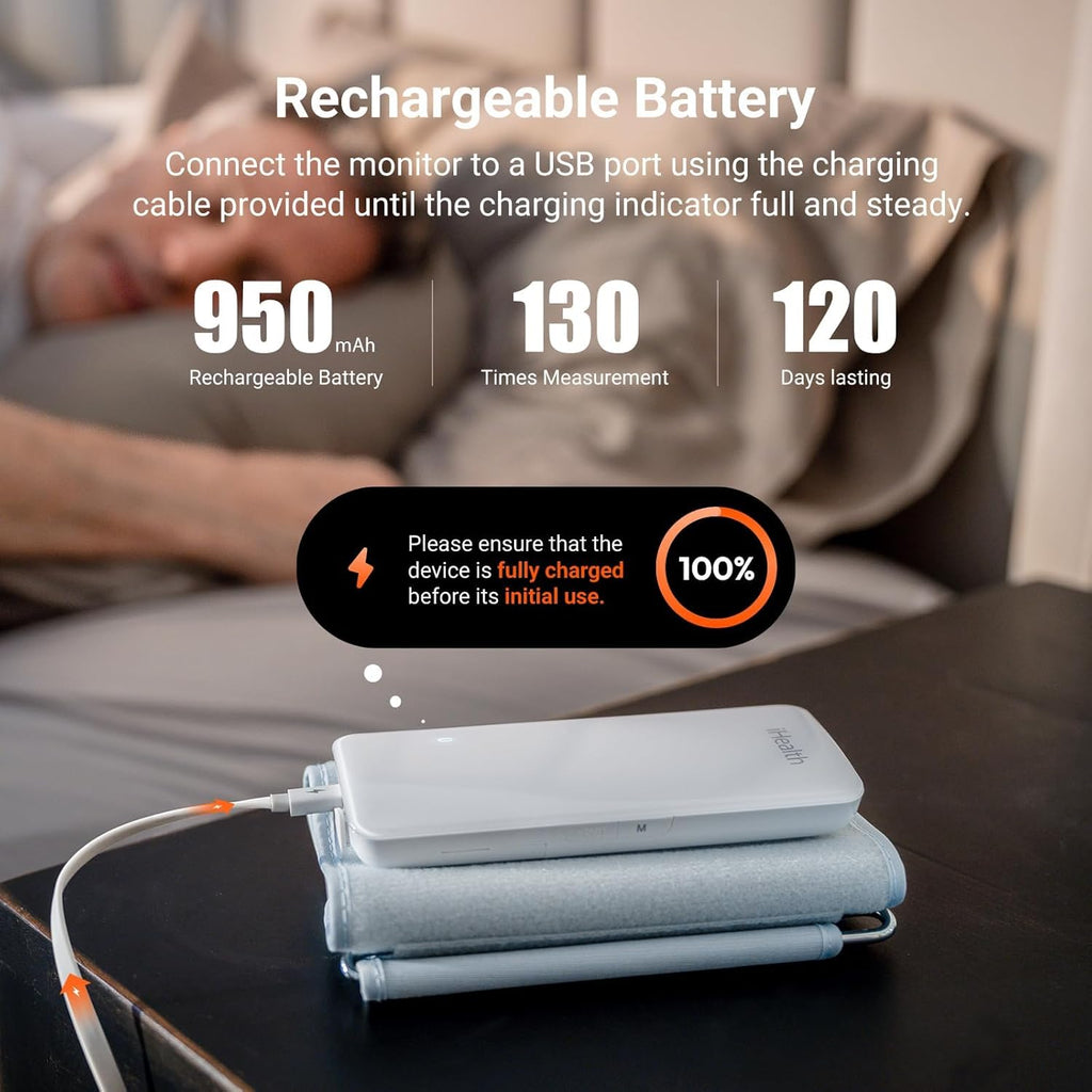 iHealth Neo Upper Arm Blood Pressure Monitor with Bluetooth App for iOS and Android

