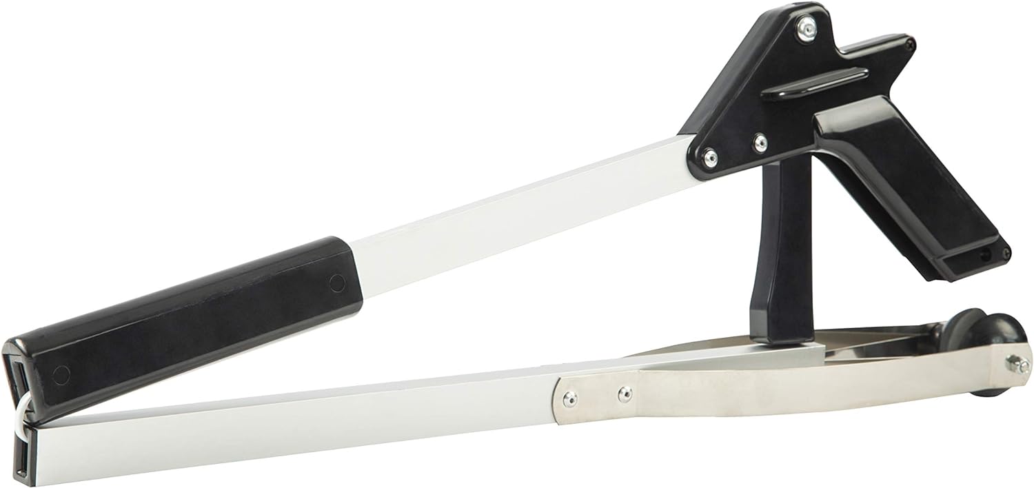 Luxet 32 in Aluminum Suction Cup Grabber Tool, Foldable Reacher Pickup Picker

