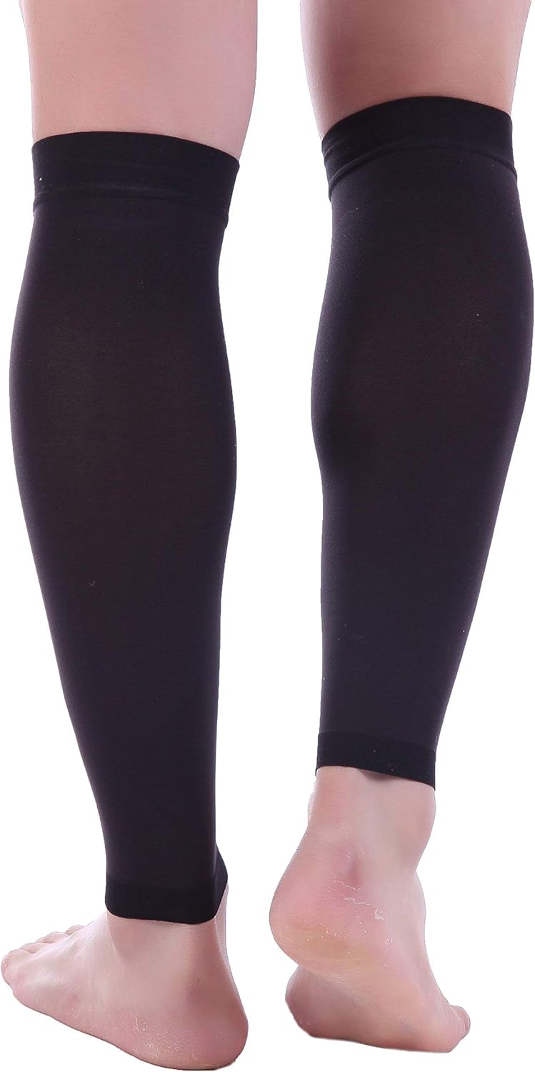 Doc Miller Graduated Compression Calf Sleeve 20–30mmHg Knee High for Men & Women

