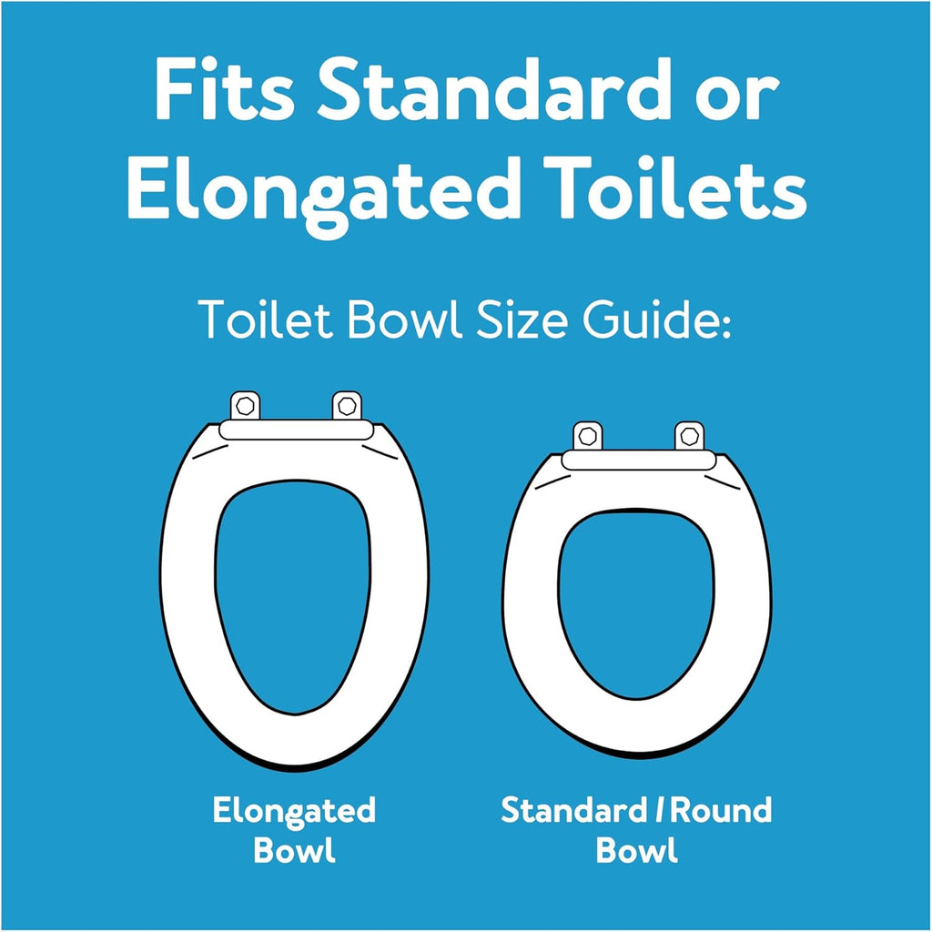Carex Raised Bathroom Accessory for Seniors, Slip-Resistant, Universal Fit

