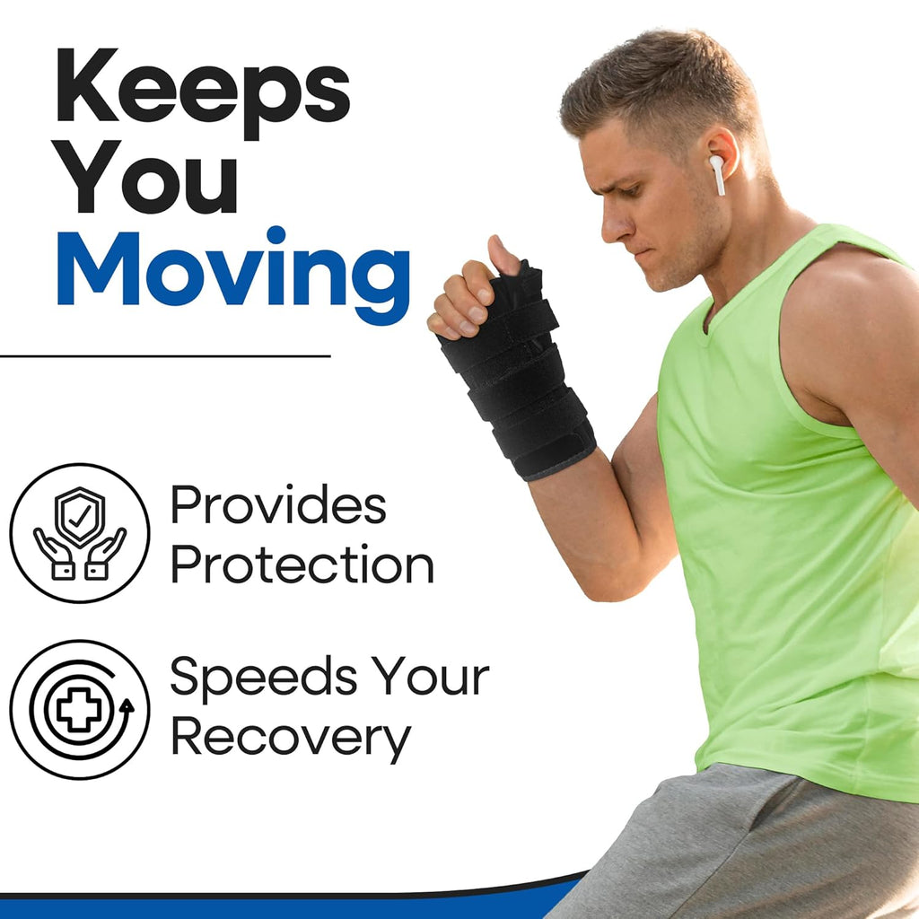 Armstrong America Thumb Spica Splint and Wrist Brace with Adjustable Support


