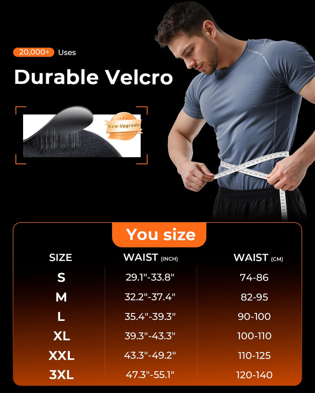 Ultra Breathable Back Brace for Lower Back Support Belt with Removable Suspenders

