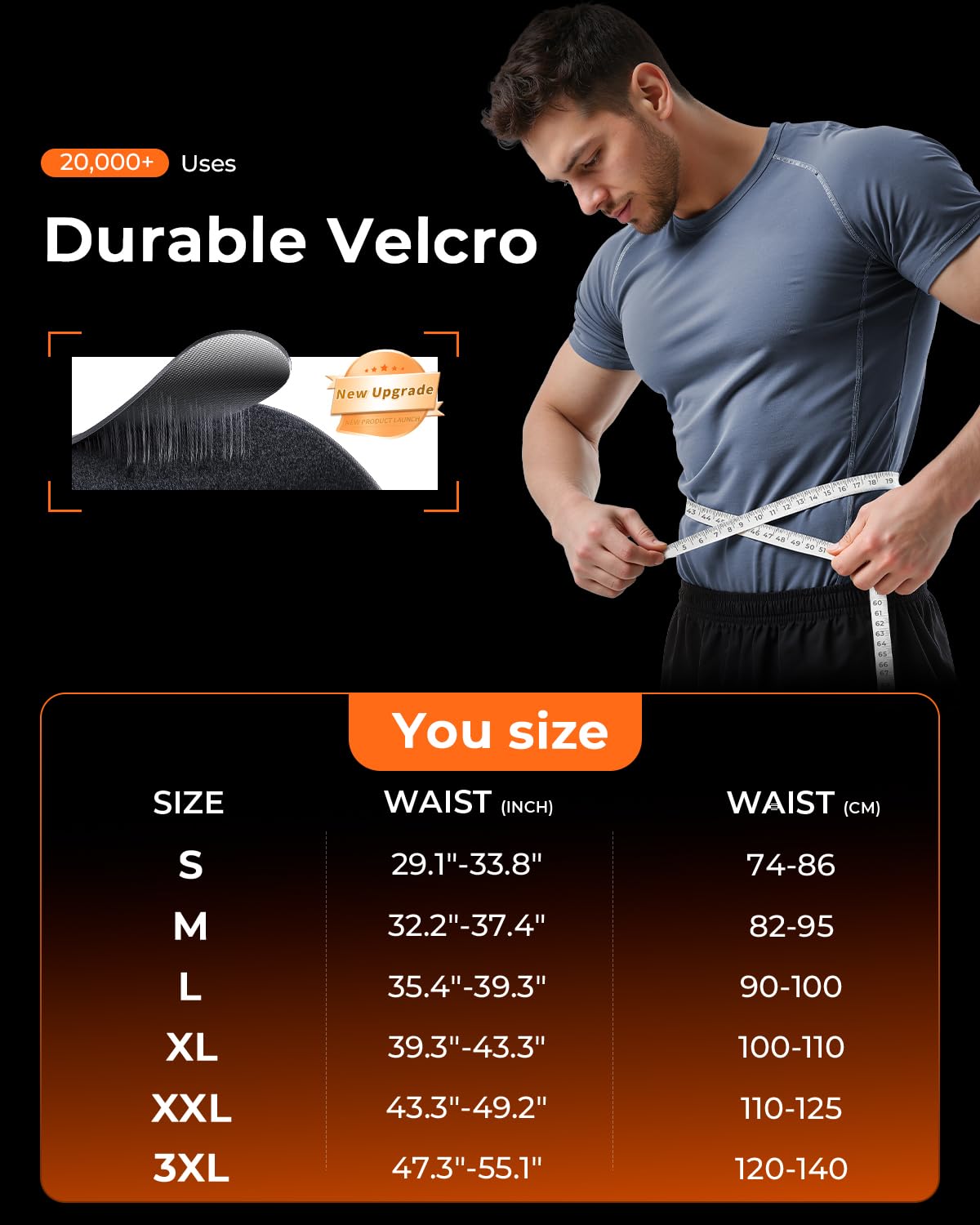 Ultra Breathable Back Brace for Lower Back Support Belt with Removable Suspenders

