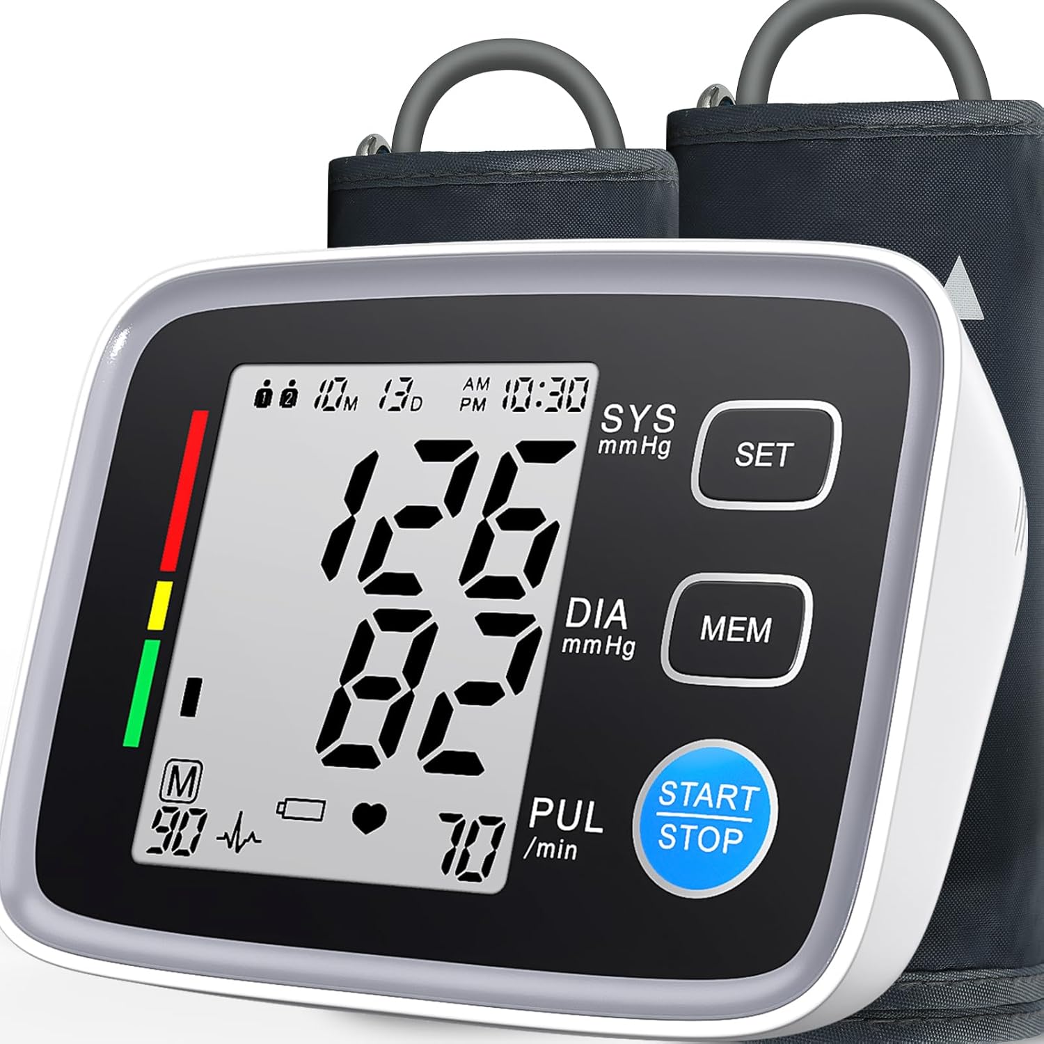 Alphagomed Upper Arm Automatic Digital Blood Pressure Machine for Home Use

