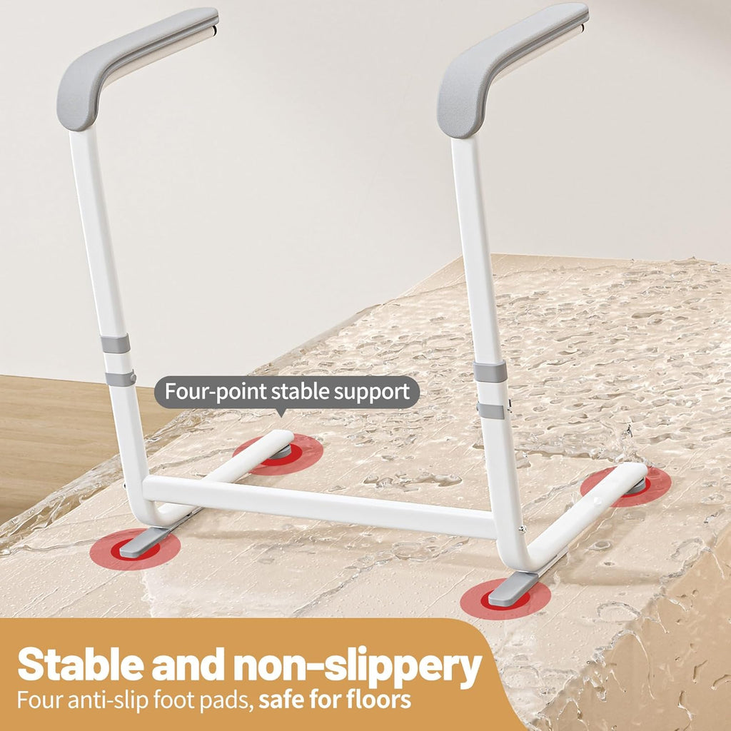 Height Adjustable Couch Stand Assist for Elderly, Dual Handles, 300 lb

