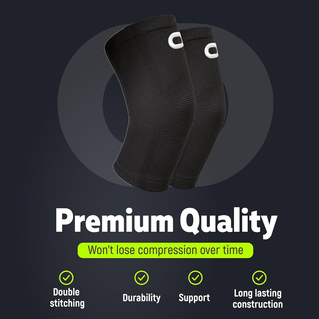 Elbow Compression Sleeve for Tendonitis, Tennis Elbow, Arthritis, Pair

