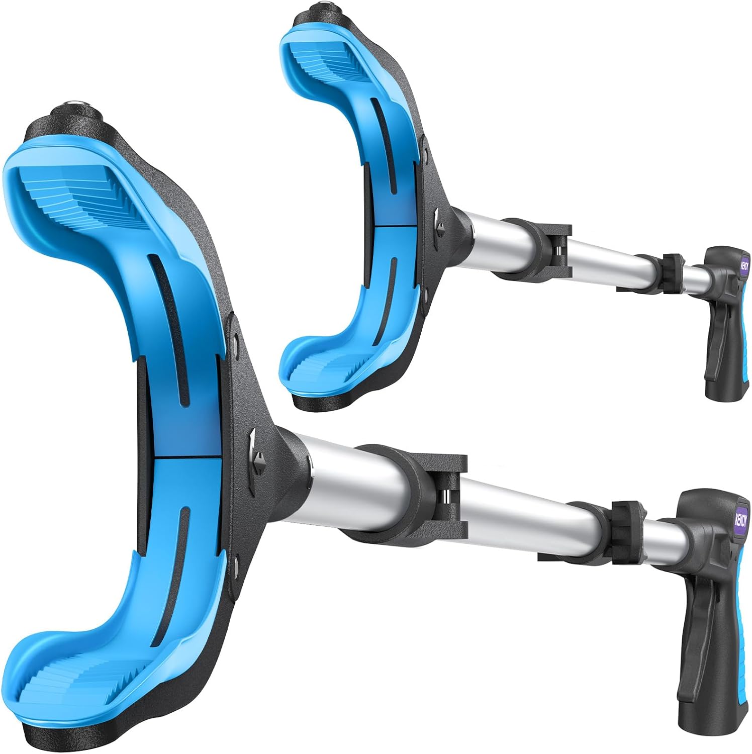 KEKOY Pro Foldable Reacher Grabber Pickup Tool with 360° Rotating Jaw, 4 in Wide

