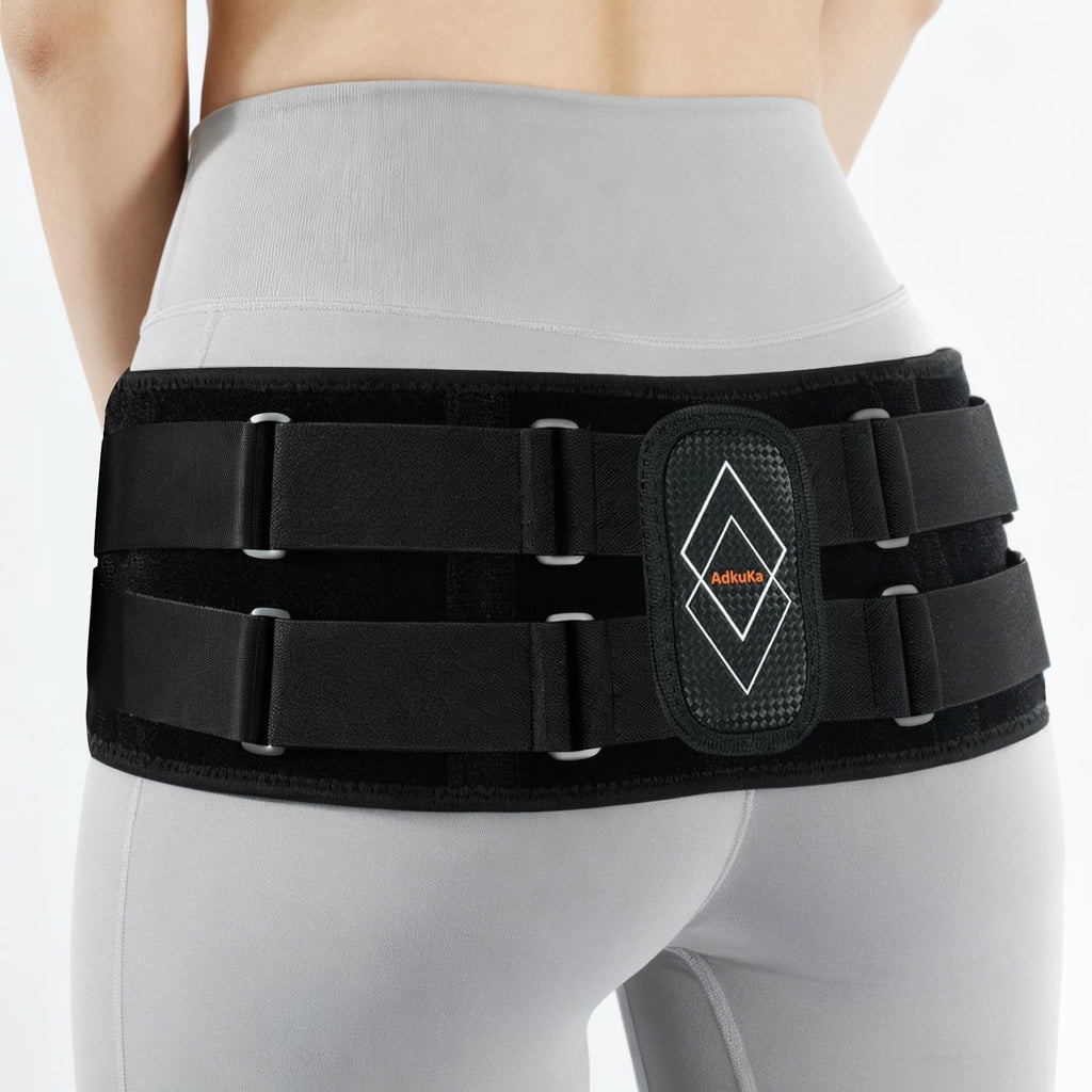 Sacroiliac SI Joint Hip Belt Brace for Women and Men, Lower Back Support

