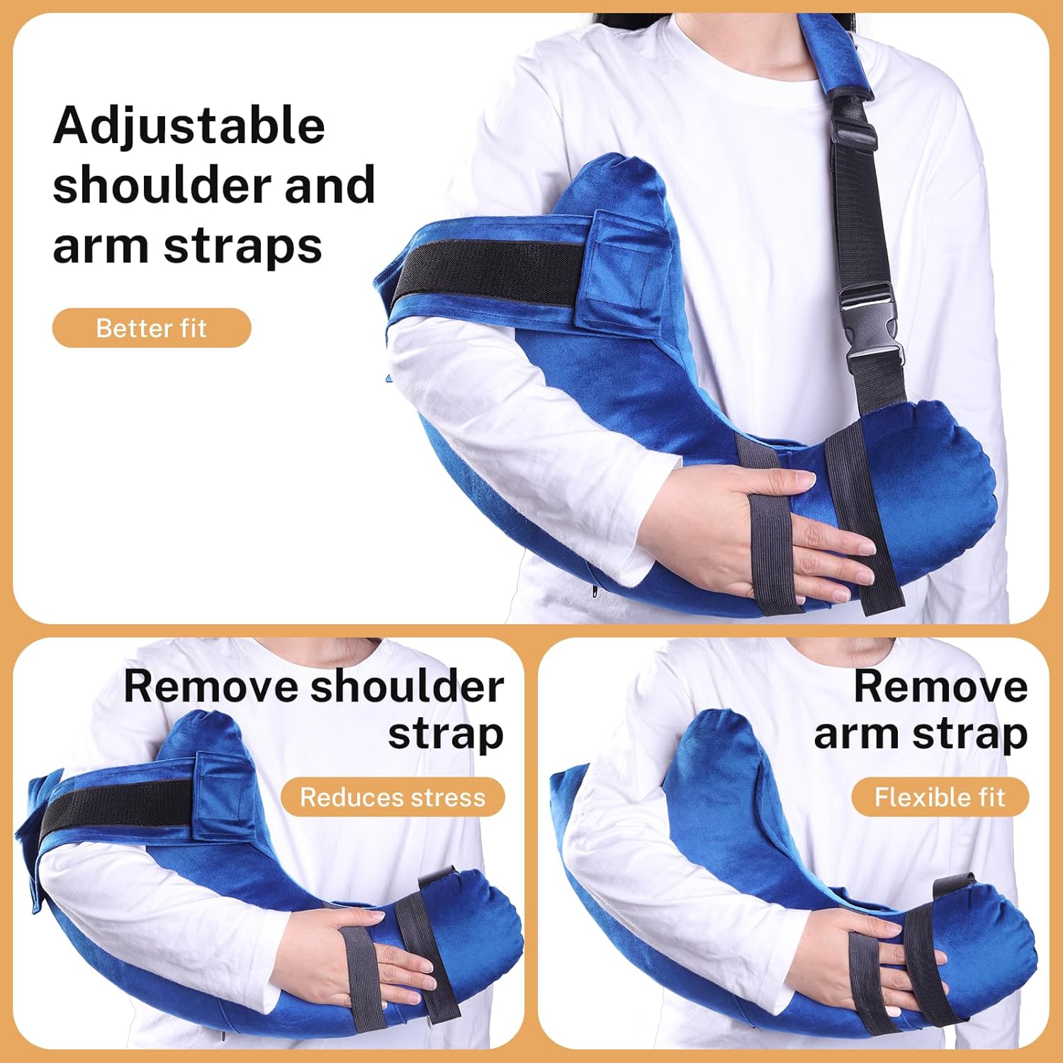 Shoulder Support Rotator Cuff Sling Pillow for Post-Surgery Recovery and Neck Care

