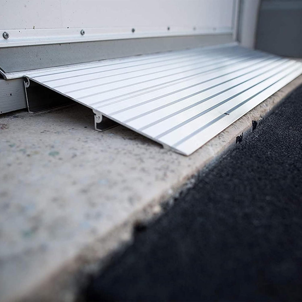 EZ-Access Threshold Ramp for Doorways, Portable Wheelchair Access Aluminum Transition


