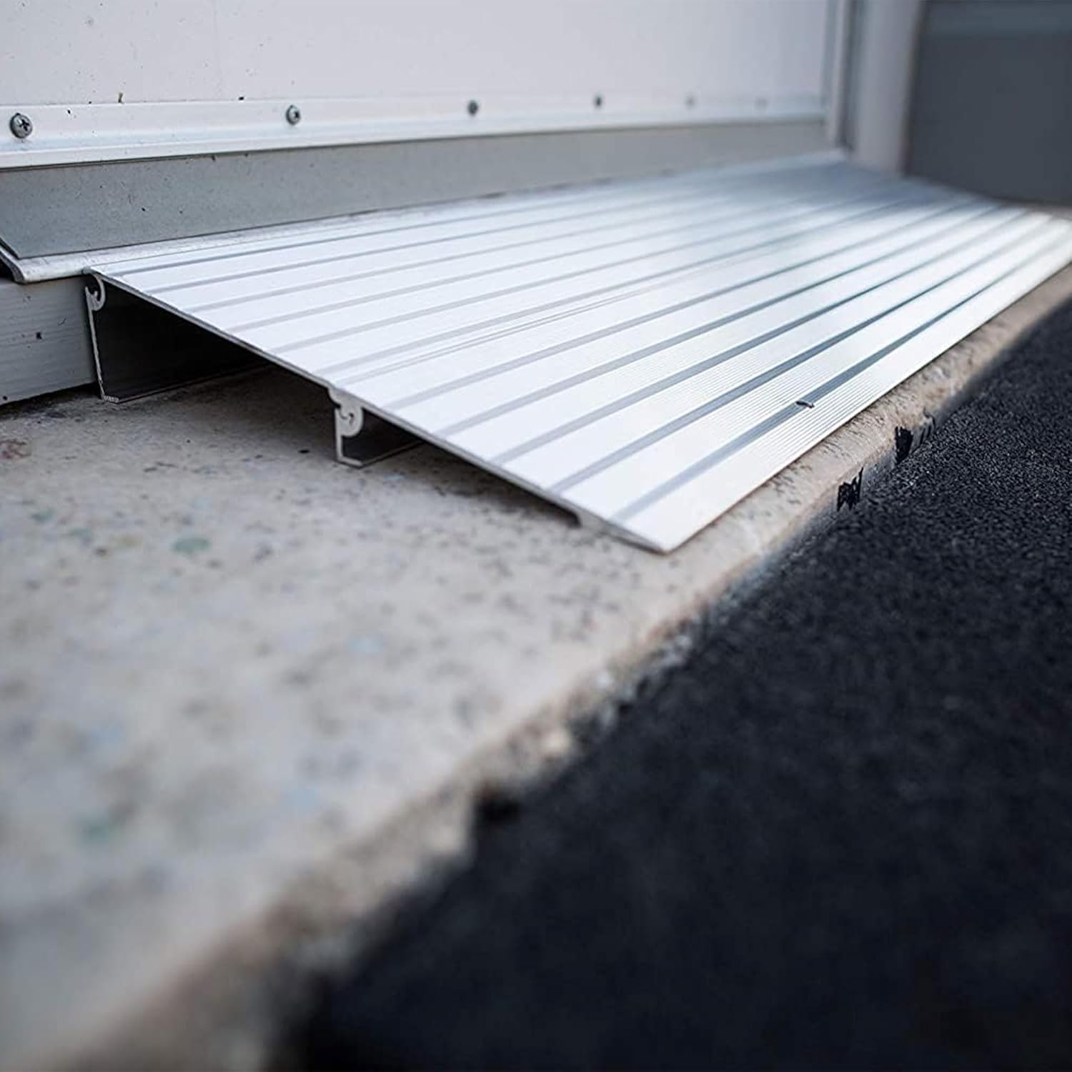 EZ-Access Threshold Ramp for Doorways, Portable Wheelchair Access Aluminum Transition


