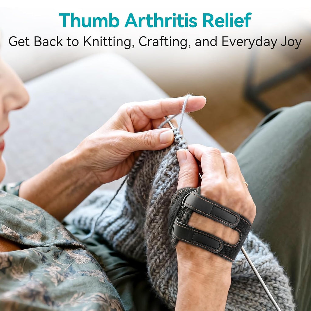 FORTEMOTUS CMC Thumb Brace Nylon Thumb Splint for Basal Joint Pain Support

