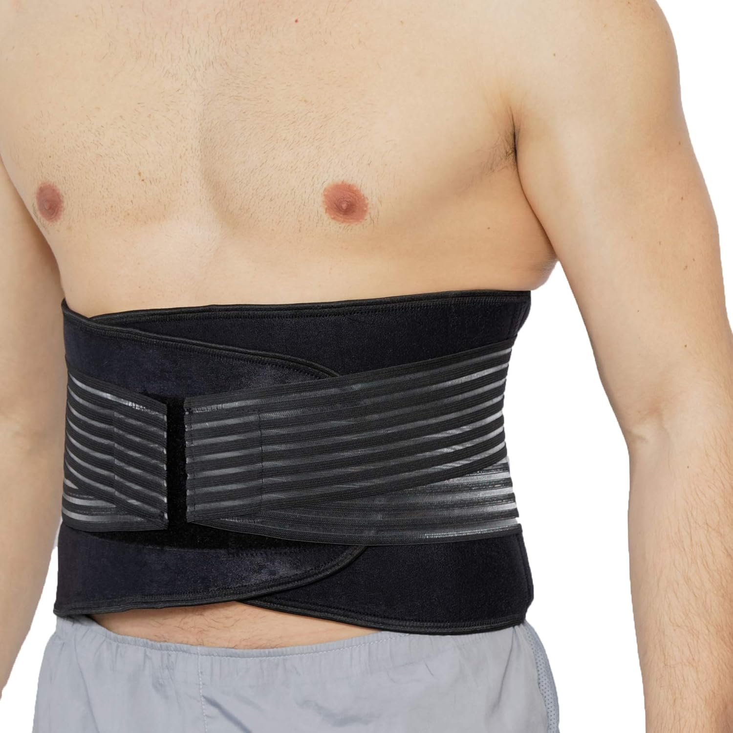 NeoTech Care Neoprene Back Brace Adjustable Breathable Lumbar Support Belt

