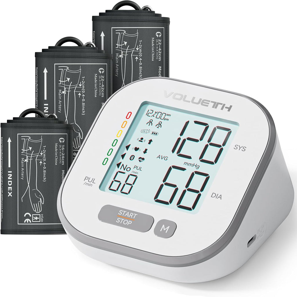 Pediatric Automatic Blood Pressure Monitor for Home Use, LCD Display Cuff Machine

