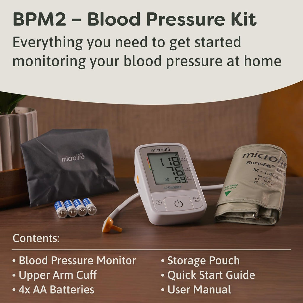 Microlife BPM2 Automatic Digital Upper Arm Blood Pressure Monitor

