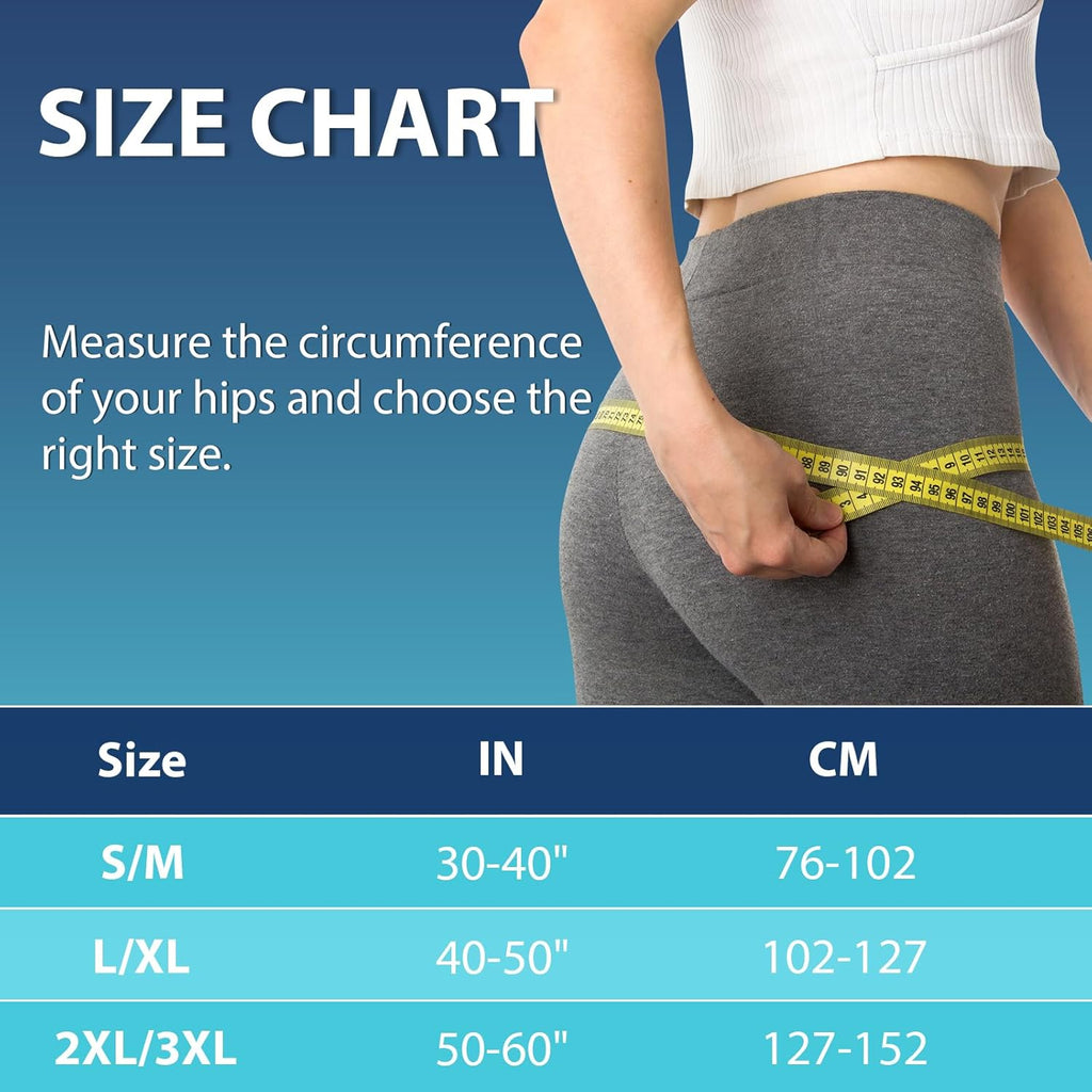 Nvorliy SI Joint Belt Sacroiliac Brace Lumbar Lower Back Adjustable Compression Support

