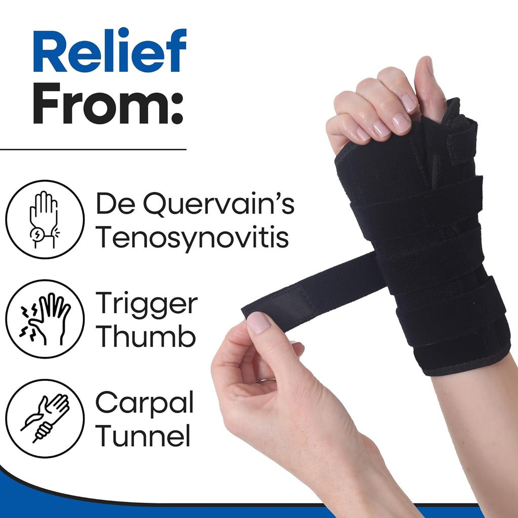 Armstrong America Thumb Spica Splint and Wrist Brace with Adjustable Support

