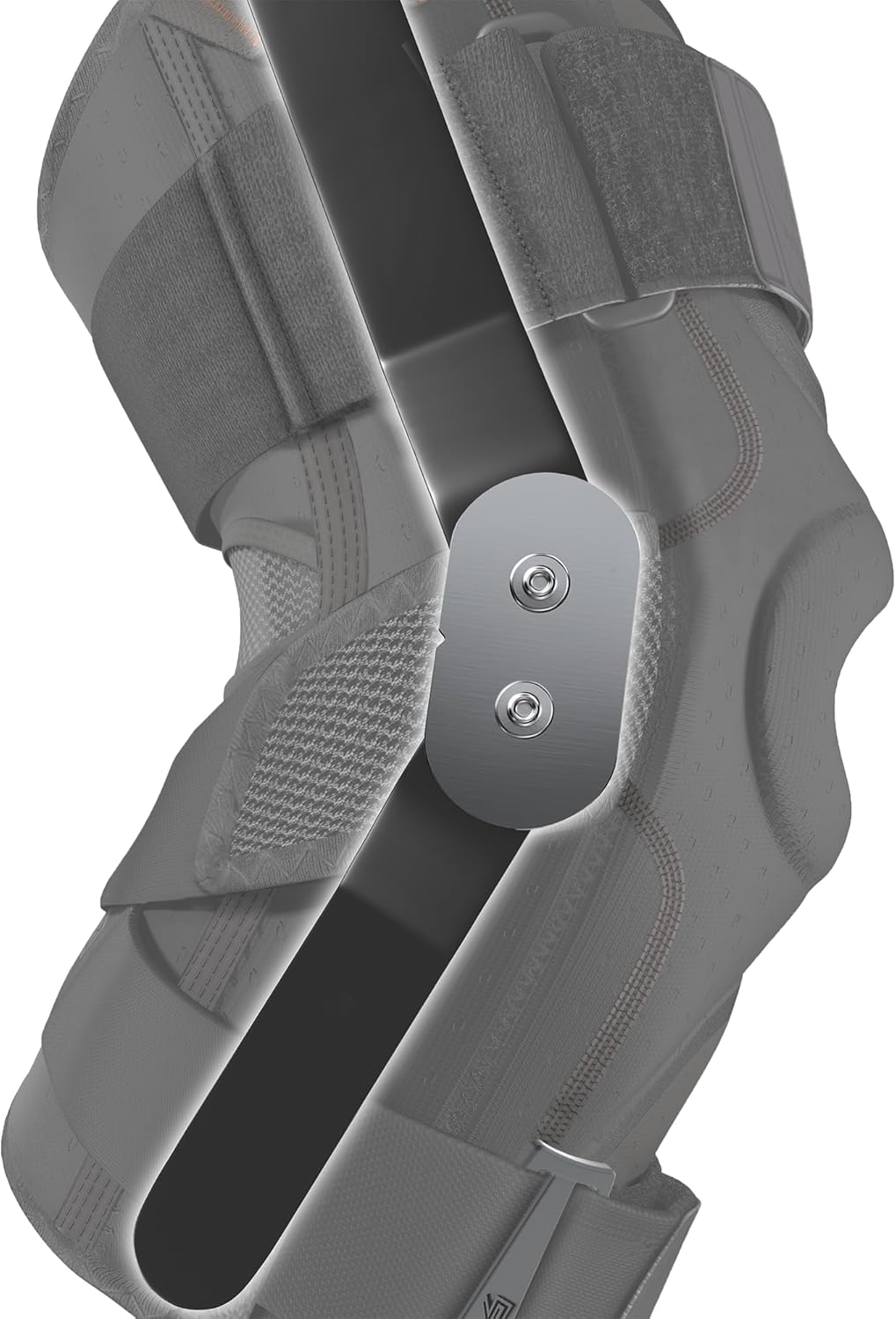 Shock Doctor Knee Brace Compression Sleeve with Side Stabilizers and Patellar Support


