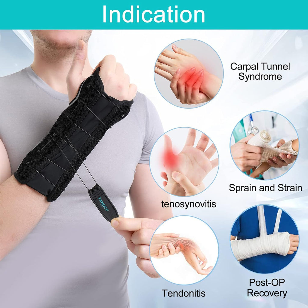 bestlife Reversible Neoprene Wrist Brace with Removable Splints for Carpal Tunnel

