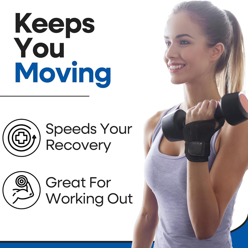 CMC joint support hand wrist stabilizer for arthritis tendonitis tenosynovitis

