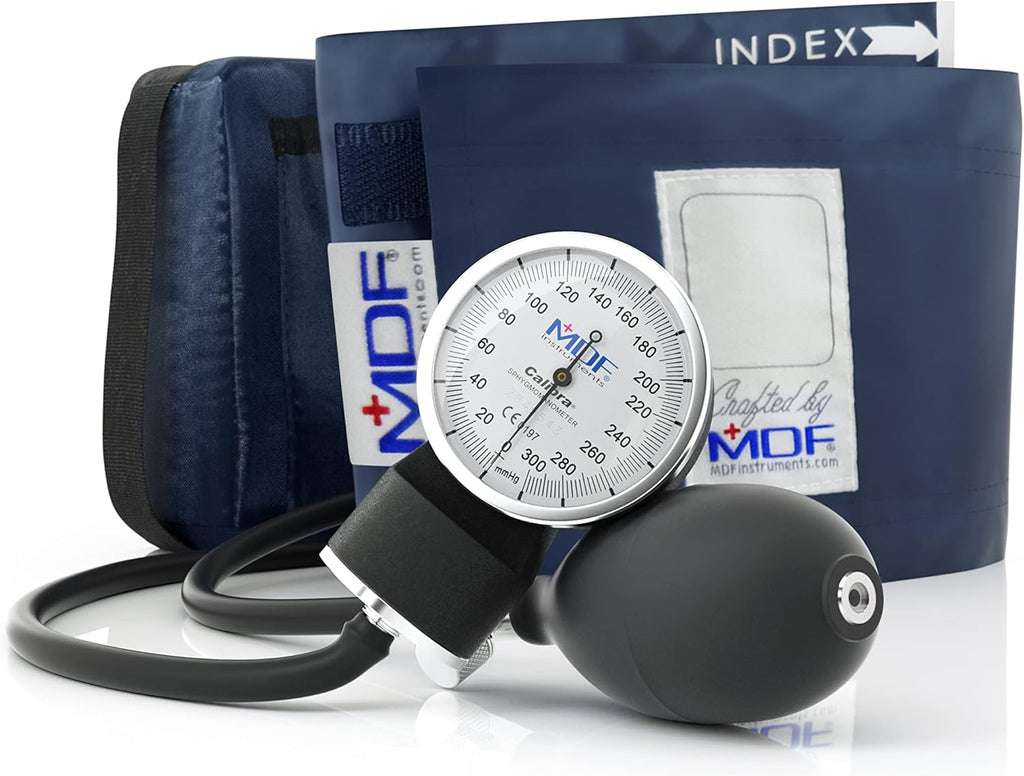 MDF Instruments Calibra Aneroid professional blood pressure monitor with carrying case

