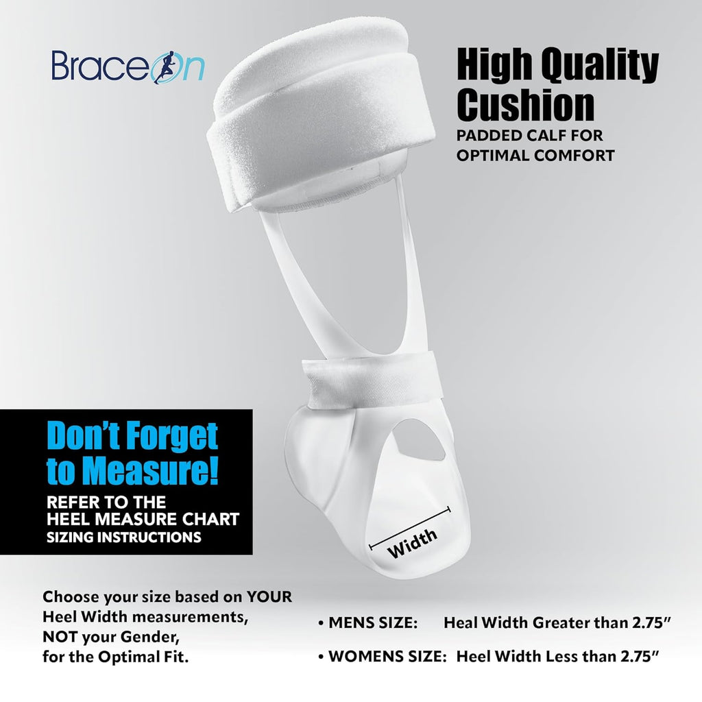 Swedish Deluxe AFO Drop Foot Stabilizer Brace

