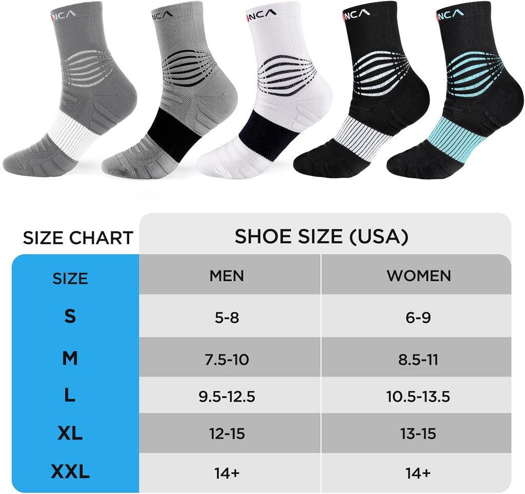 NEENCA Medical Compression Socks, Ankle Support, 20–30 mmHg


