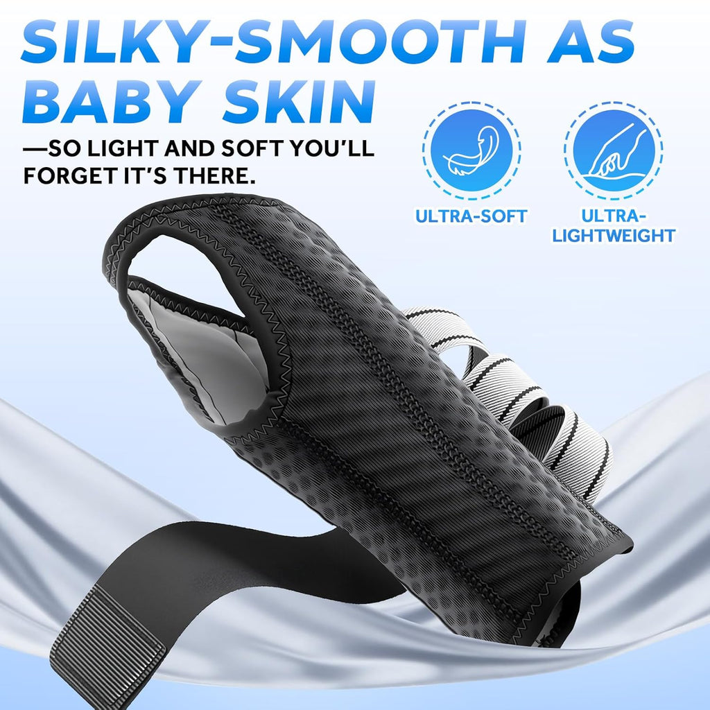 NEVVIS Carpal Tunnel Night Wrist Brace with Metal Splint, Adjustable Support

