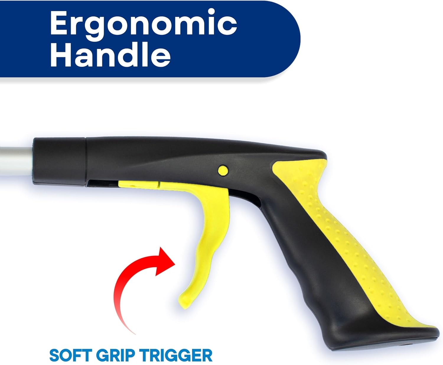 RMS Rotating Jaw Reacher Grabber Mobility Aid for Easy Item Pickup

