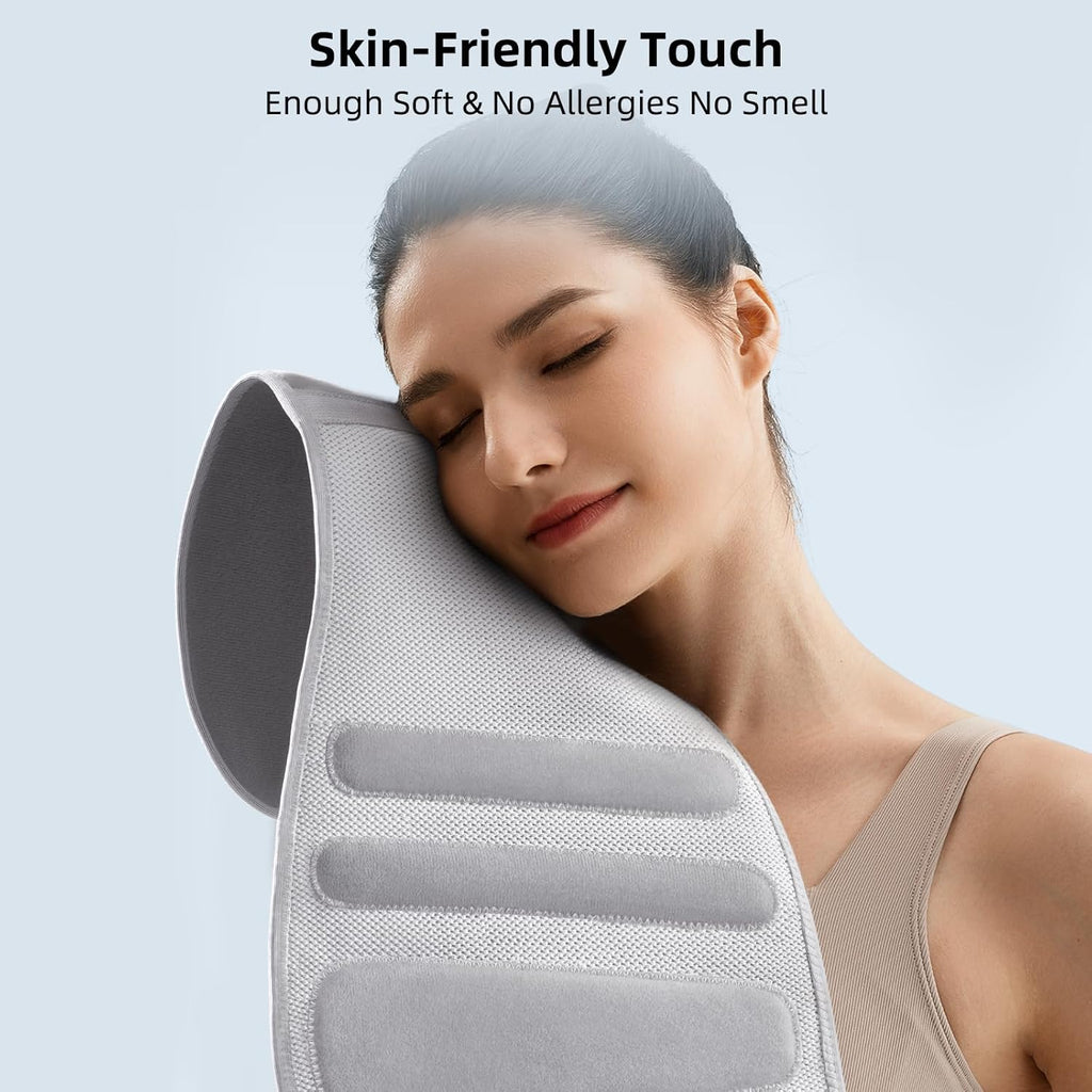 FREETOO Back Brace for Lower Back Pain, Adjustable Breathable Lumbar Support

