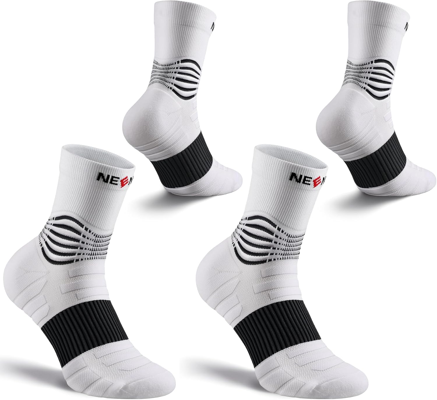 NEENCA Medical Compression Socks, Ankle Support, 20–30 mmHg

