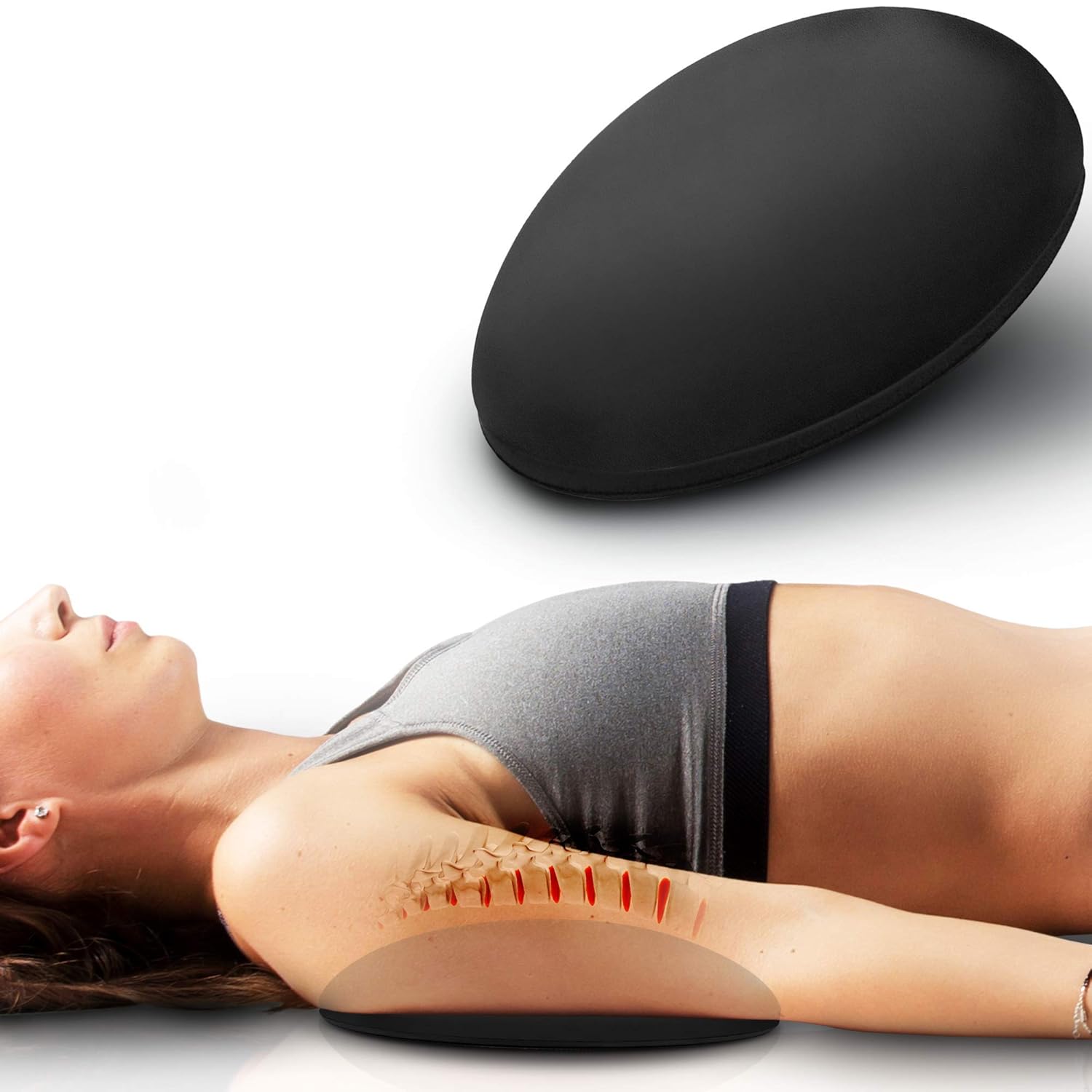 Lumia Wellness Costoblock Firm Thoracic Spine Stretcher for Costochondritis and Tietze Relief

