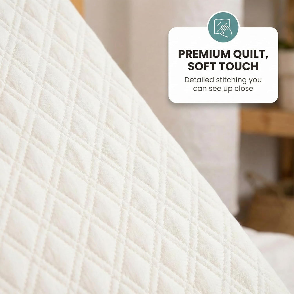 Flexicomfort Wedge Pillow Set for After Surgery, Adjustable Head Support Memory Foam


