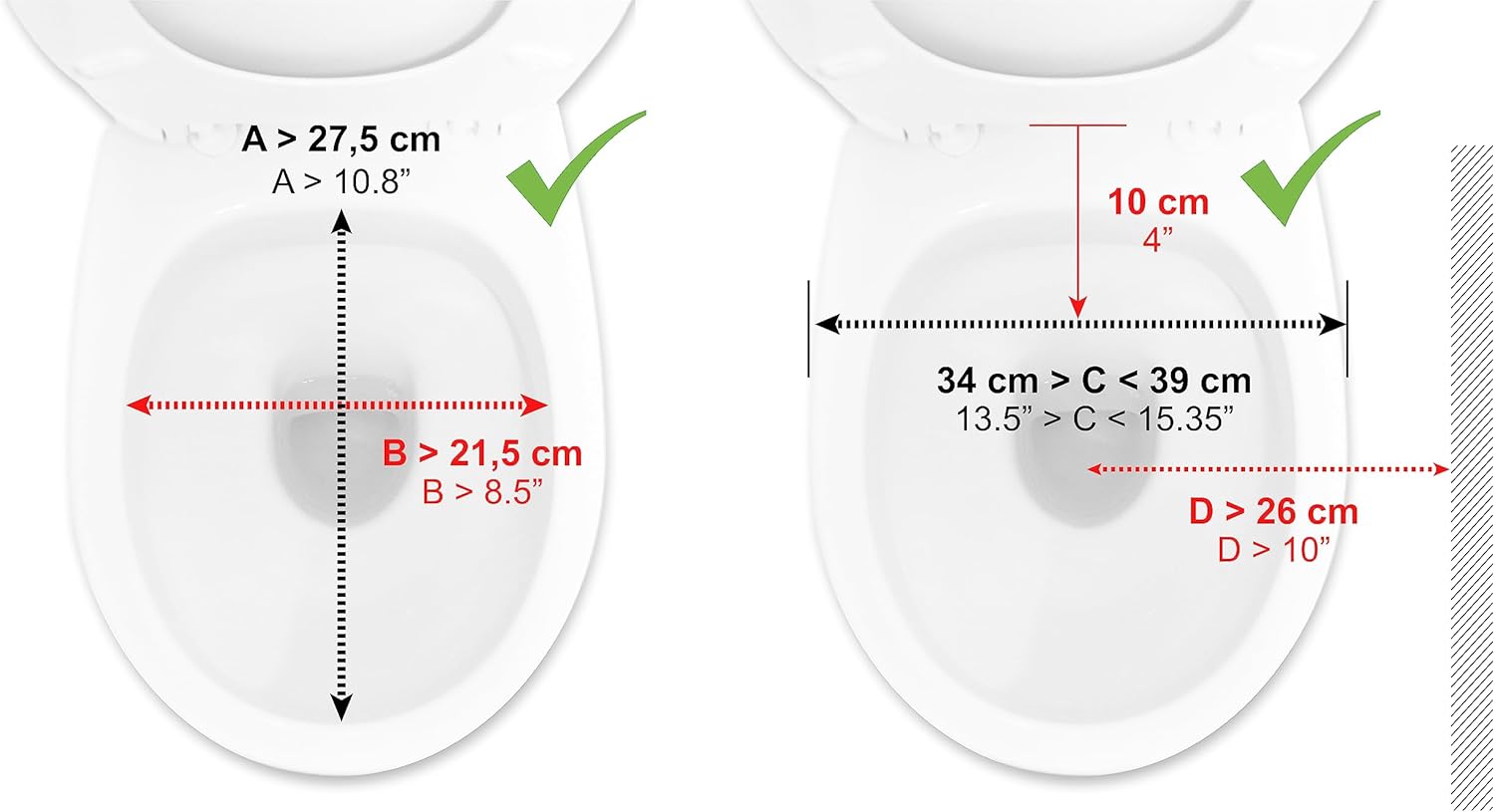 PEPE Mobility Raised Toilet Seat with Handles and Lid, for Seniors, Commode Aid

