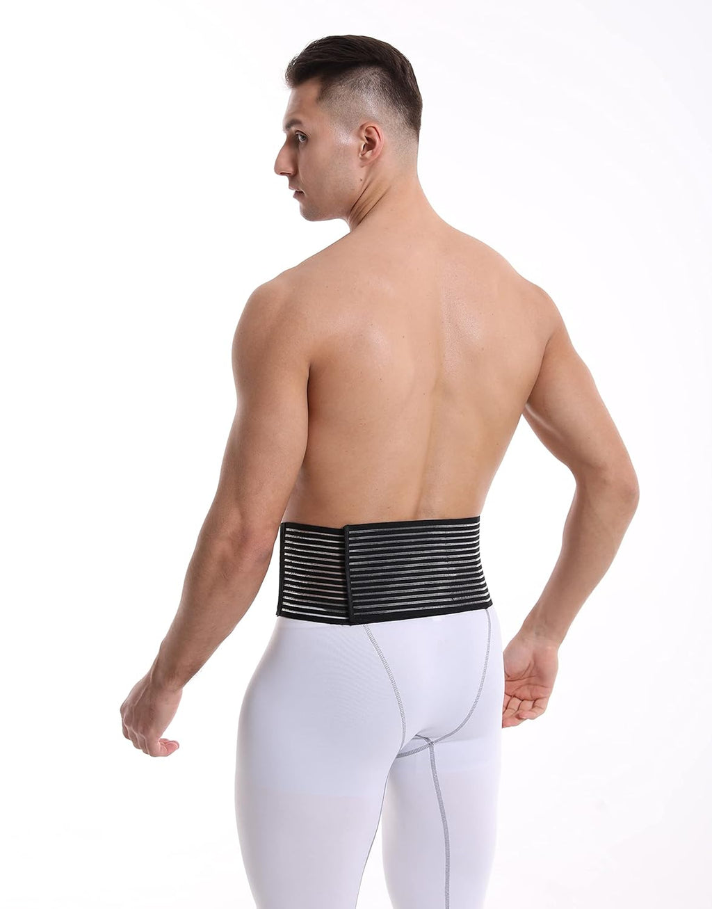 Umbilical Hernia Belt Abdominal Binder Compression Pad with Navel Support

