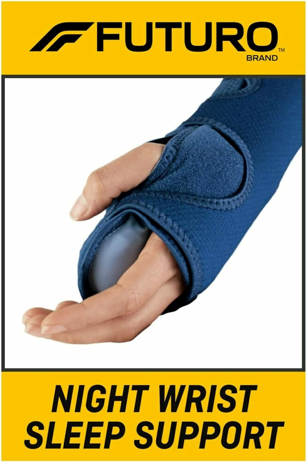 FUTURO Night Wrist Support Adjustable Wrist Brace for Carpal Tunnel Relief

