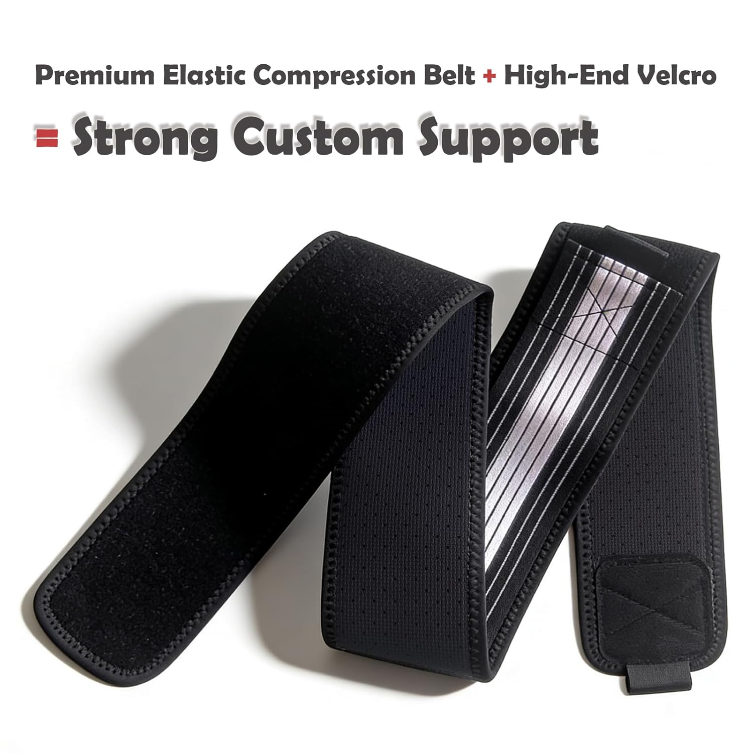 Lightweight Lower Back Brace Lumbar Support Belt Slim Adjustable Compression

