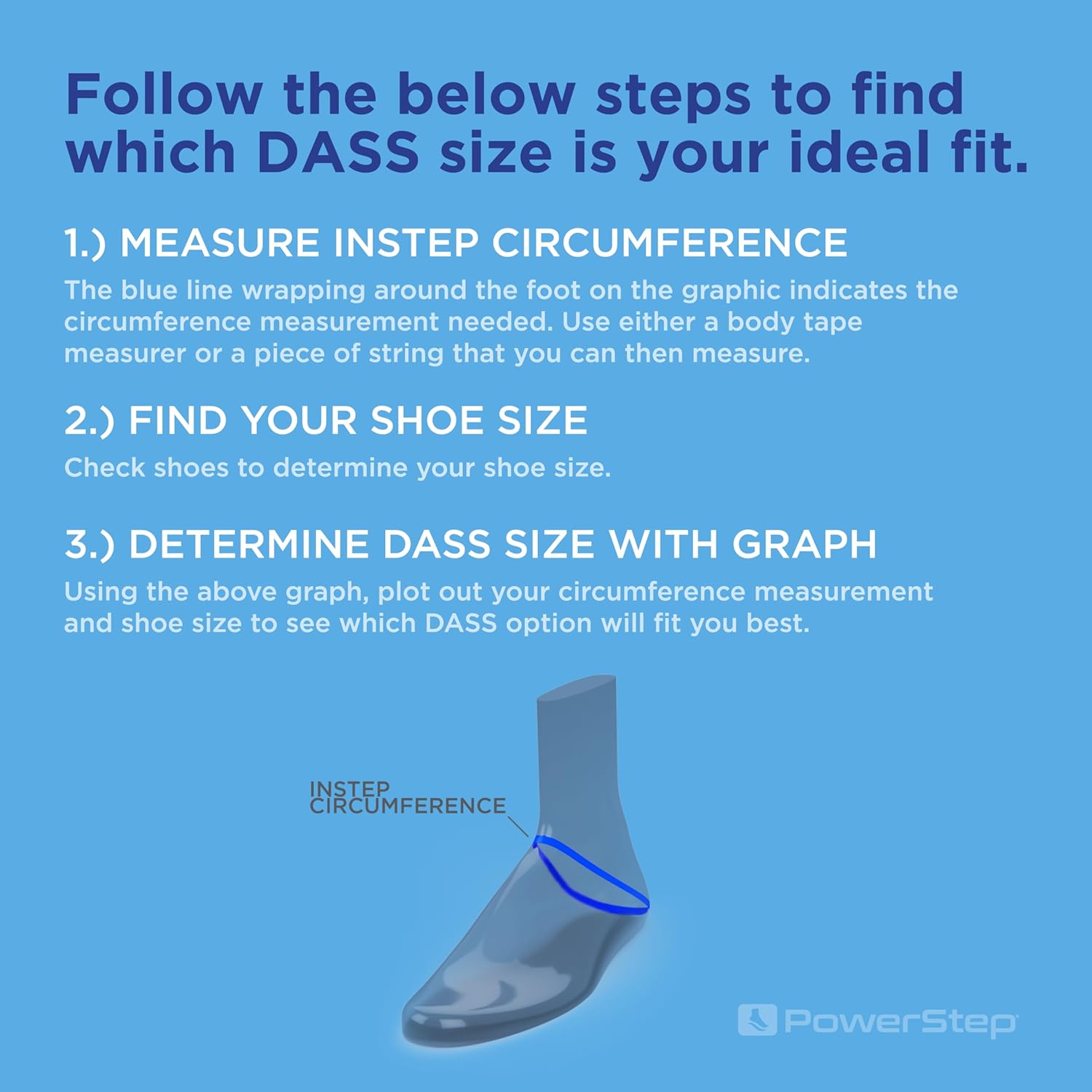 PowerStep Dynamic Ankle Support Sock with Compression and Ankle Brace, Unisex

